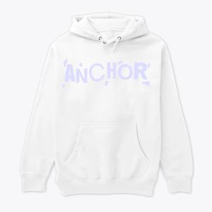 ANCHOR Tiger Head Tattoo Style Graphic Hoodie