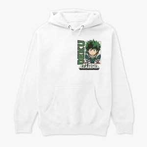 Deku – Izuku Midoriya My Hero Academia Bold Anime Design Capuche