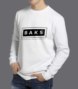 Noir et Blanc Minimaliste Beauté Sweat-shirt