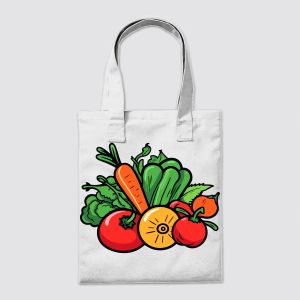 tote bag légumes