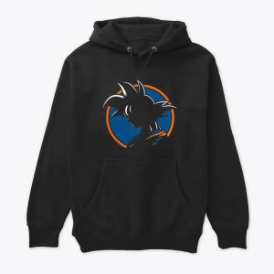 Saiyan Legacy – Minimalist Warrior Silhouette Capuche