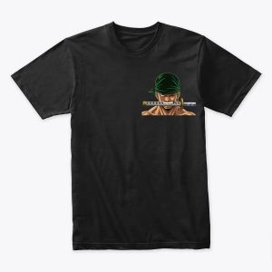 Zoro Intense Portrait Tshirt