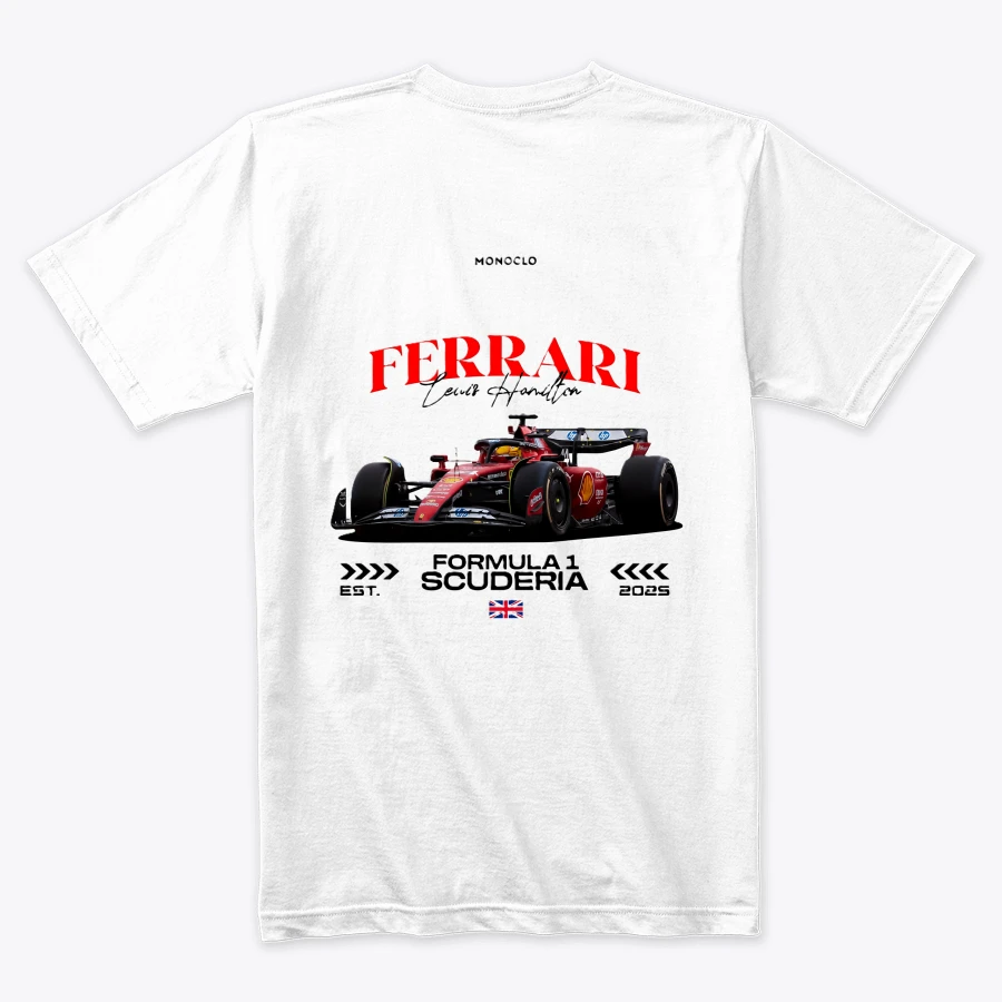 Ferrari Lewis hamilton T-shirt