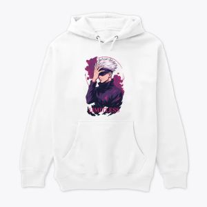 Gojo Satoru – Limitless Domain Anime Art Capuche