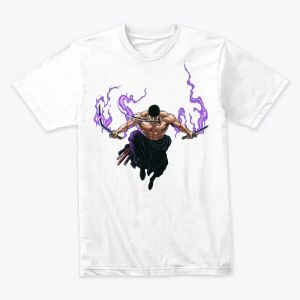 Zoro Three-Sword Demon Aura Tshirt