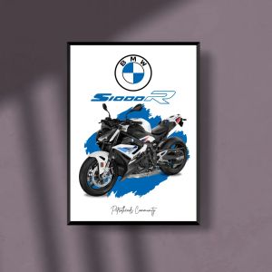 BMW S1000 R 2025 A4 POSTER