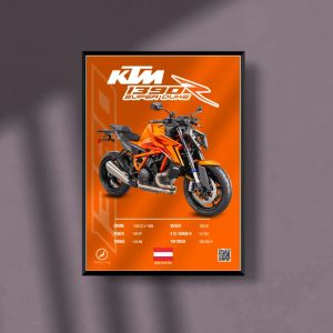 2025 KTM 1390 SUPERDUKE R A4 POSTER
