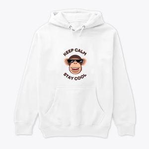 Keep Calm Cool Monkey