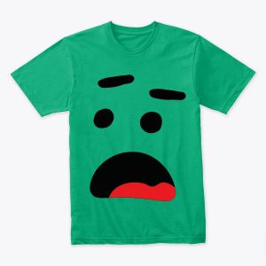 The Confused Face - تيشرت الوجه المصدوم