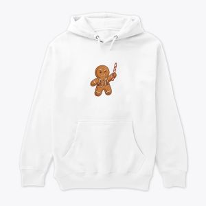 Gingerbread Warrior (Funny Cute) Hoodie