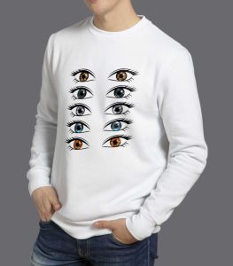 Hoodie yeux / Capuchon avec imprimé yeux