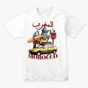 Morocco Surf Cool Moroccan Travel Culture Funny Morocco