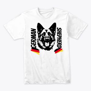 Funny German Shepherd, Dog Breed illustration