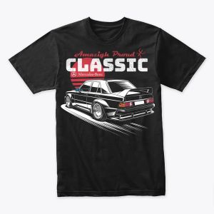 Mercedes 190e Amazigh proud Car Enthusiast Tee