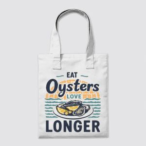 Eat Oysters, Love Longer – Vintage Seafood Tee