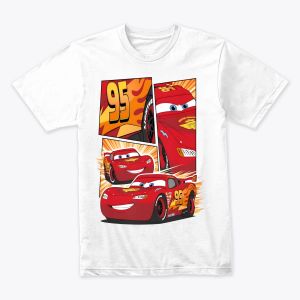 Disney Pixar Cars Lightning McQueen Vintage Race