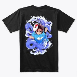 Demon Slayer Anime Fan Art | Tanjiro Kamado & Nezuko Bold Design | Unique Anime T-Shirt