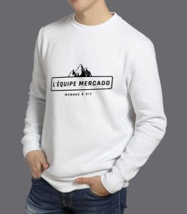 Montagne Famille Réunion Groupe Sweat-shirt