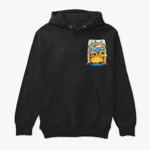 Nature Connection: Skull & Smiley Sun Portal Hoodie