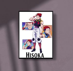 Hisoka – The Magician of Madness and Mystery Poster A4