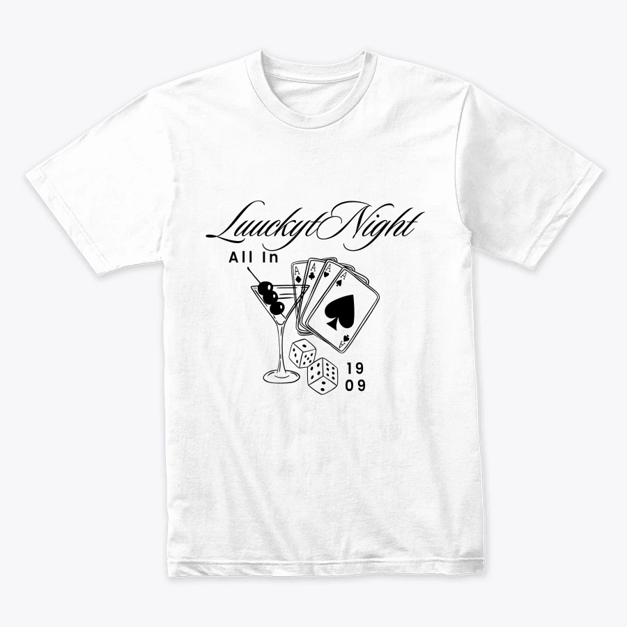 T-shirt “Lucky Night – All In”