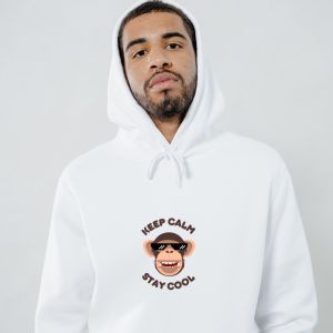 Keep Calm Cool Monkey