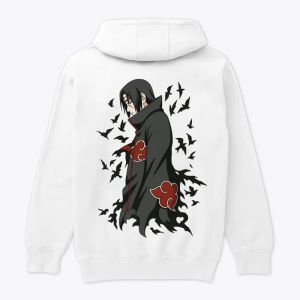 Itachi Uchiha Crow Cloak Dissolve Capuche