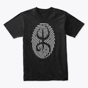 Amazigh Fingerprint Art - Berber Heritage Tifinagh Symbol