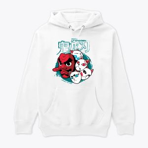 Demon slayer Hoodie Unisex , Orokodaki and Akaza