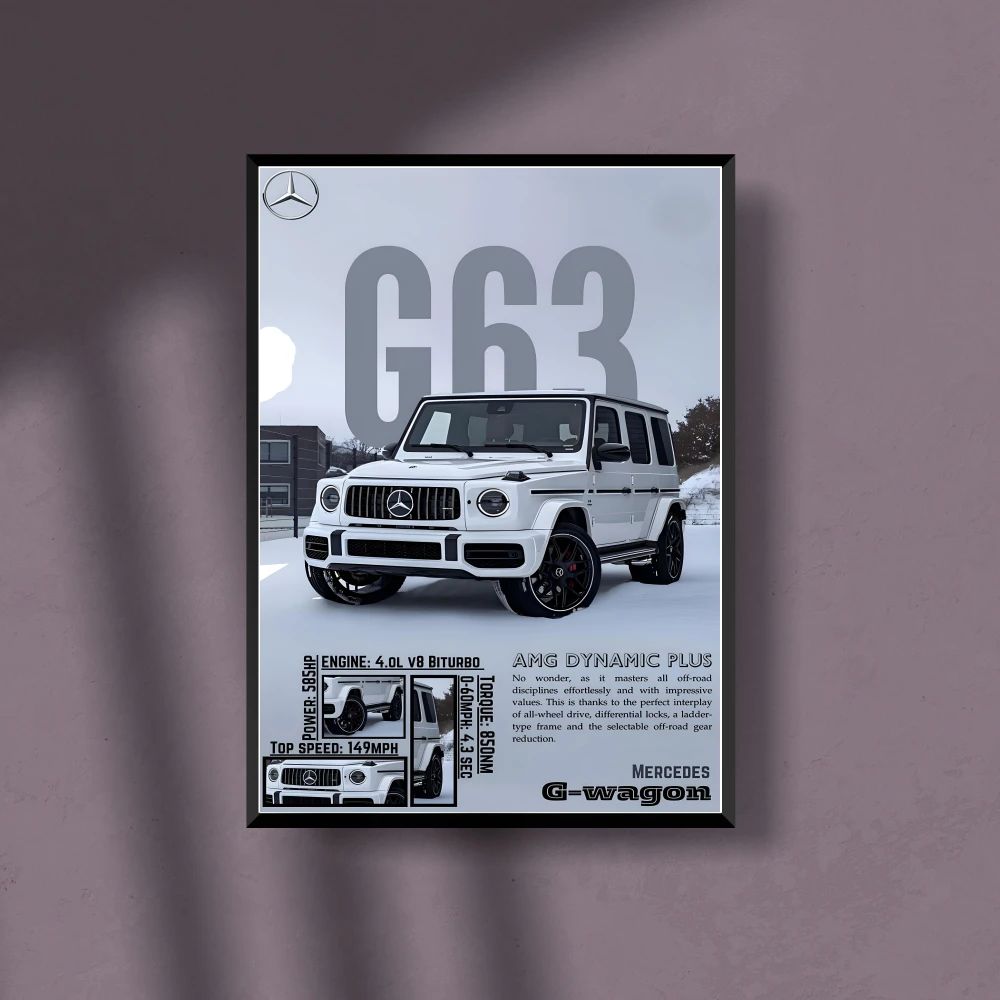 Mercedes G63 Poster