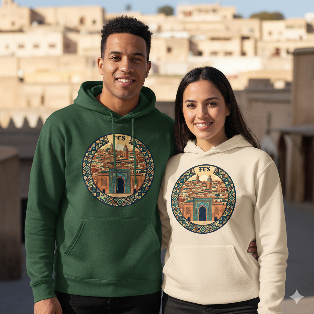 🔥 Hoodie Fes – الأصالة كتبان