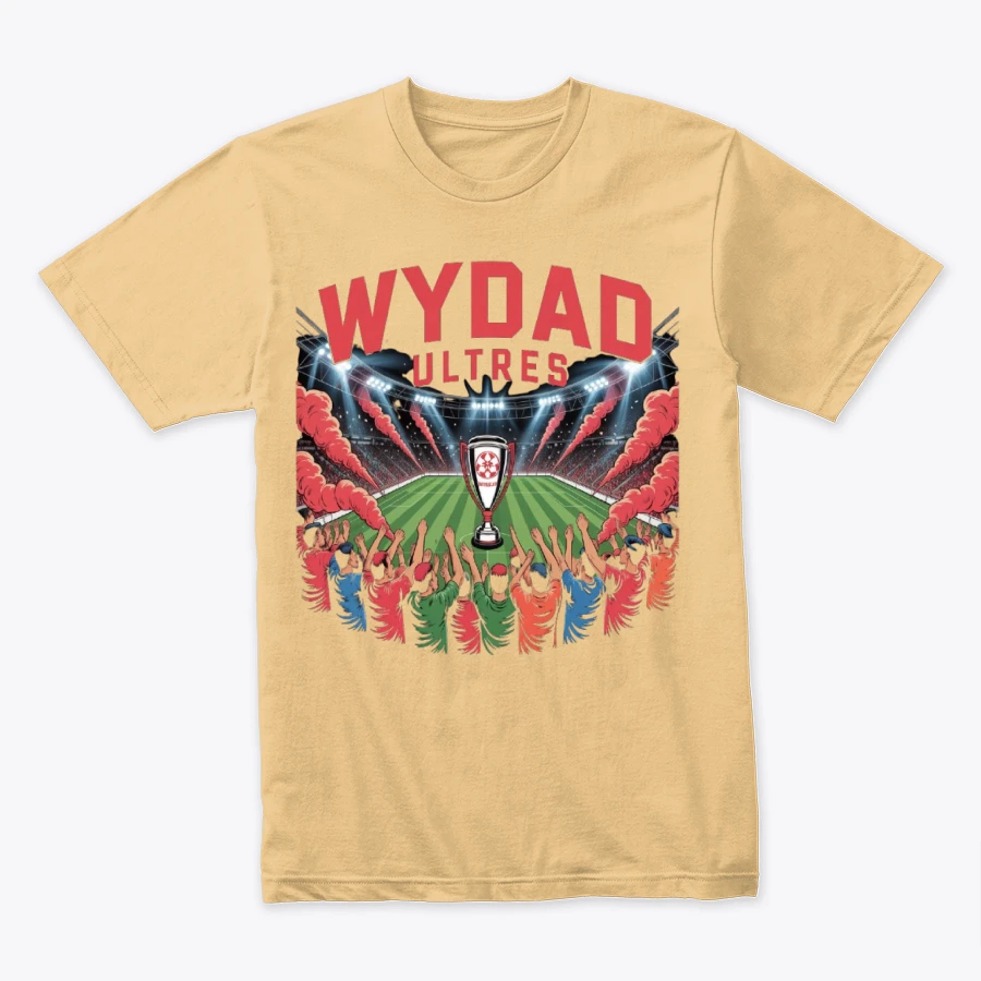 T-shirt Ultras Wydad Casablanca – Winners Cup | Pyro, Stade de Nuit & Passion Rouge