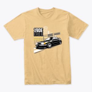 mercedes 190e evolution ii illustration