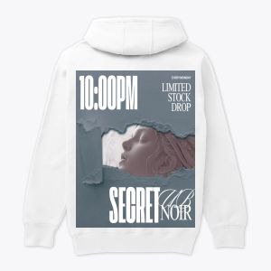 SECRET NOIR // 10 PM Limited Drop Hoodie