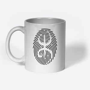 Amazigh Fingerprint Art - Berber Heritage Tifinagh Symbol