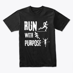 Run With Purpose, Running Runner Marathon Sport Design