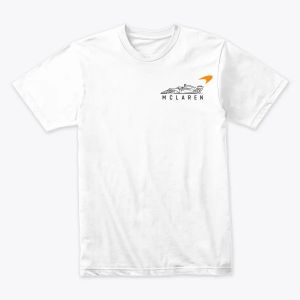 McLaren F1 Line Art Emblem Tshirt