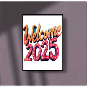 Hello 2052 Poster A3 