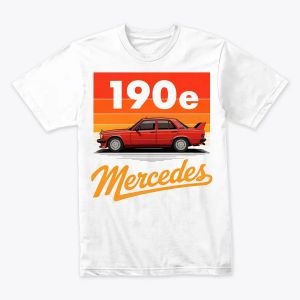 Mercedes 190e Car Enthusiast Tee