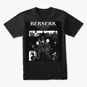 Berserk Shirt - Guts Merch - 90s Anime Tee - Anime T-Shirt - Berserk Unisex Manga Panels Anime T-Shirt