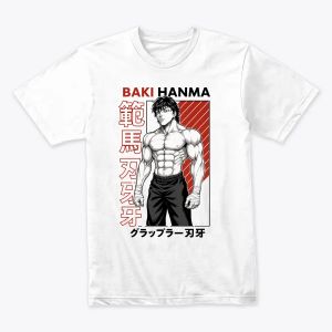 Baki Hanma The Ultimate Fighter Stance Tshirt
