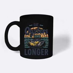 Eat Oysters, Love Longer – Vintage Seafood Tee