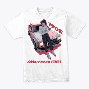Mercedes-Benz Girl Car Enthusiast Tee
