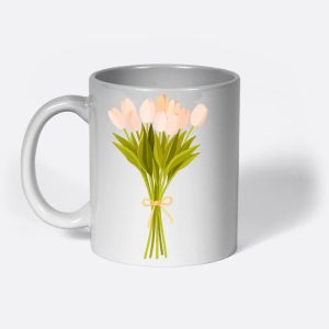 Tulip Love Bow Mug
