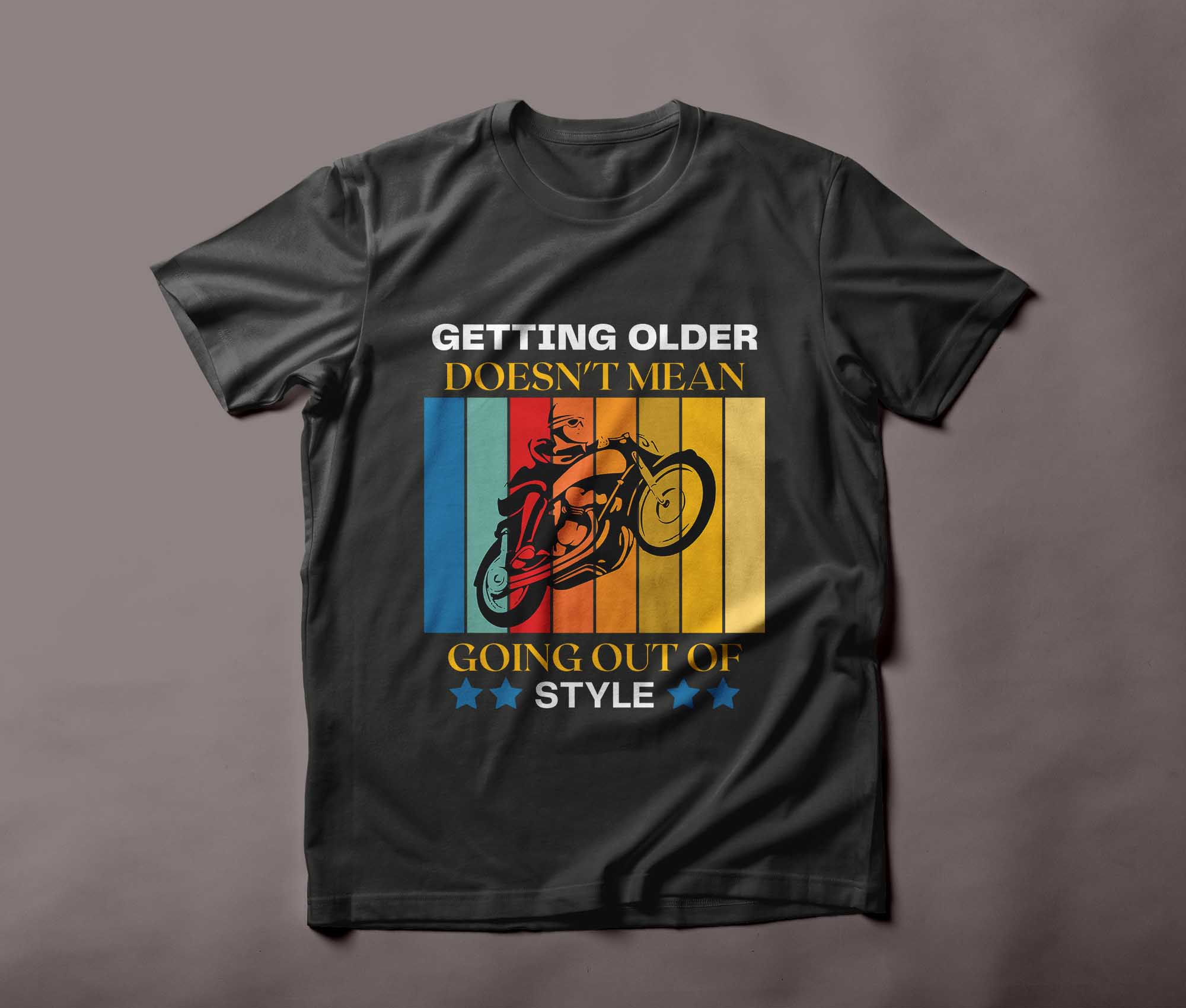 T-shirt Aventure Vintage Coloré