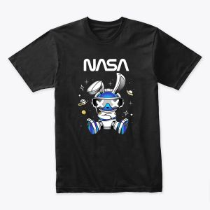 Cosmic Bunny Explorer – Space Rabbit Astronaut Art