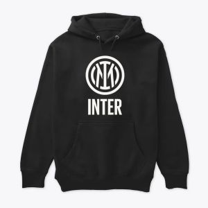 Inter Milan Minimalist Emblem Design Capuche