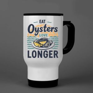 Eat Oysters, Love Longer – Vintage Seafood Tee