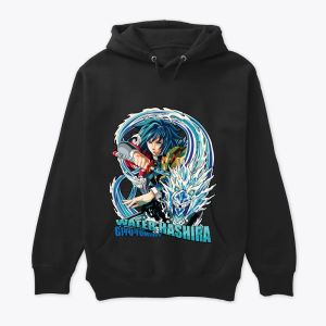 Giyu Tomioka Water Hashira Hoodie | Demon Slayer Anime
