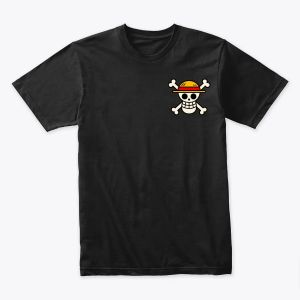 Straw Hat Luffy – Shadowed Anime Power Pose Tshirt
